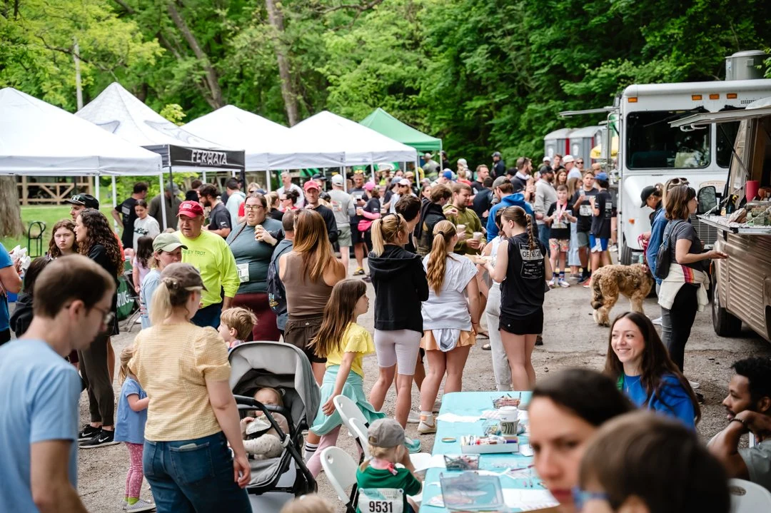 Crowded Festival area at the 2026 Sewickley Classic